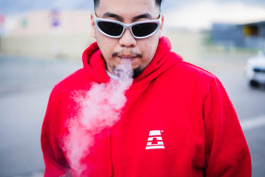 AGRSV ESSENTIAL LOGO PULLOVER HOODIE - EMBROIDERED