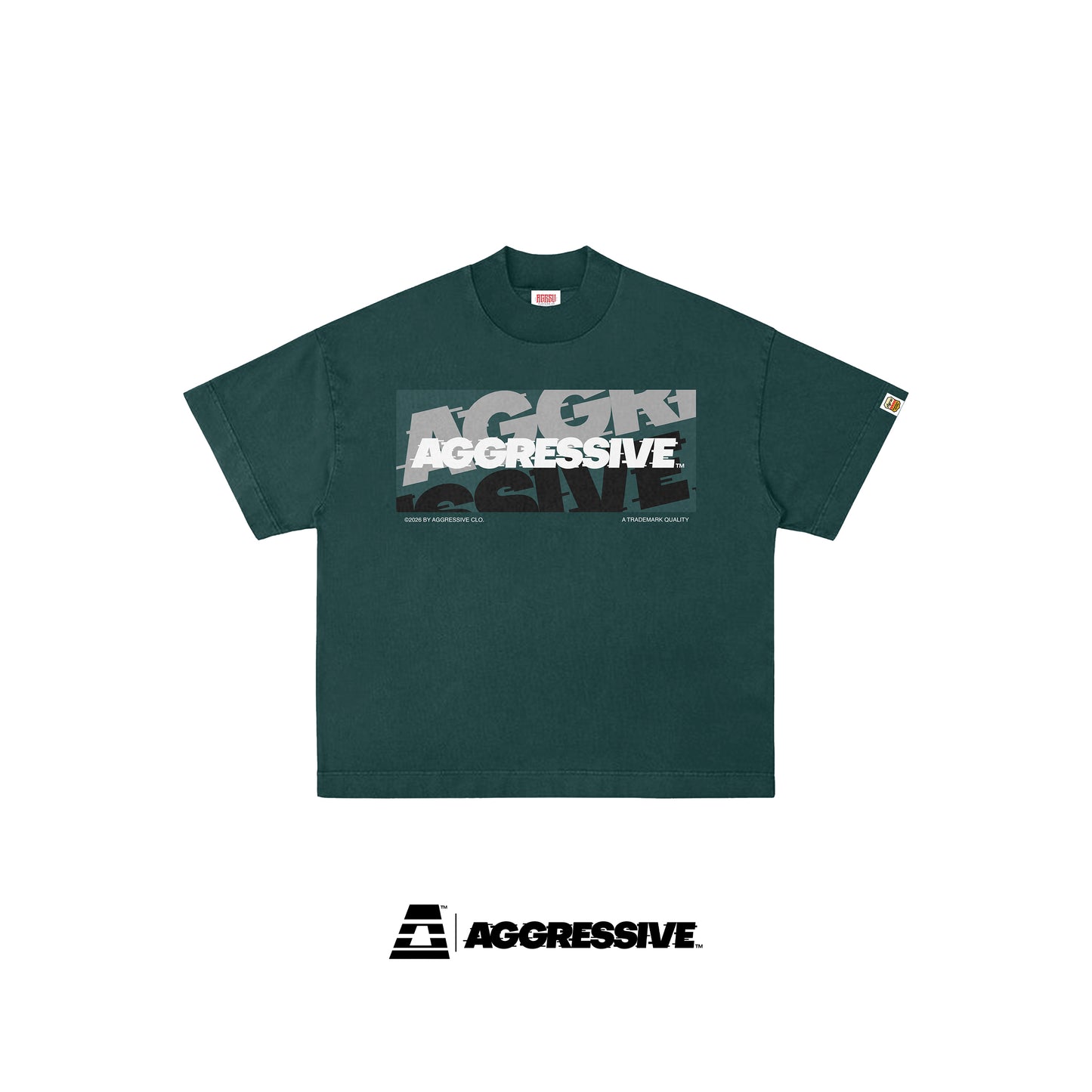 Box Logo Shirt - Fine Green