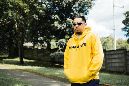 AGRSV ESSENTIAL LOGO PULLOVER HOODIE -  EMBROIDERED