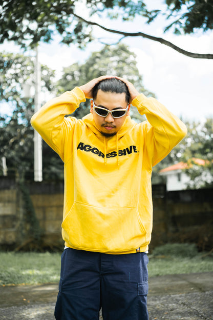 AGRSV ESSENTIAL LOGO PULLOVER HOODIE -  EMBROIDERED