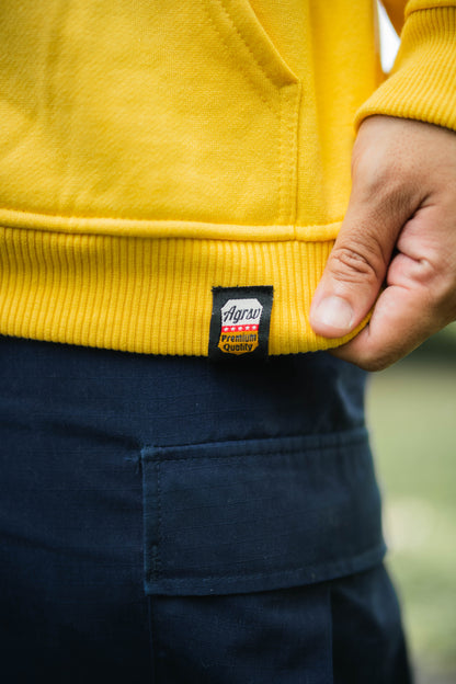 AGRSV ESSENTIAL LOGO PULLOVER HOODIE -  EMBROIDERED