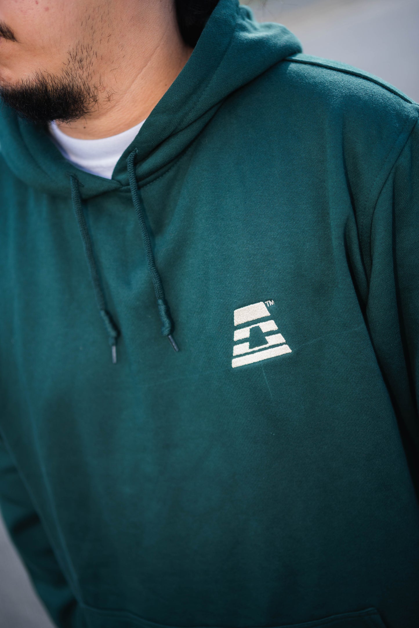 AGRSV ESSENTIAL LOGO PULLOVER HOODIE -  EMBROIDERED