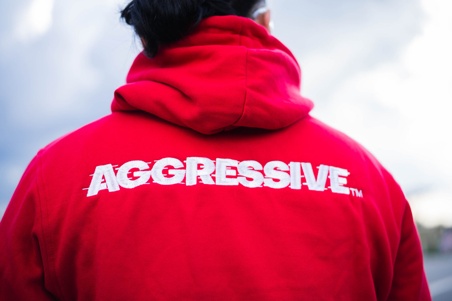 AGRSV ESSENTIAL LOGO PULLOVER HOODIE - EMBROIDERED