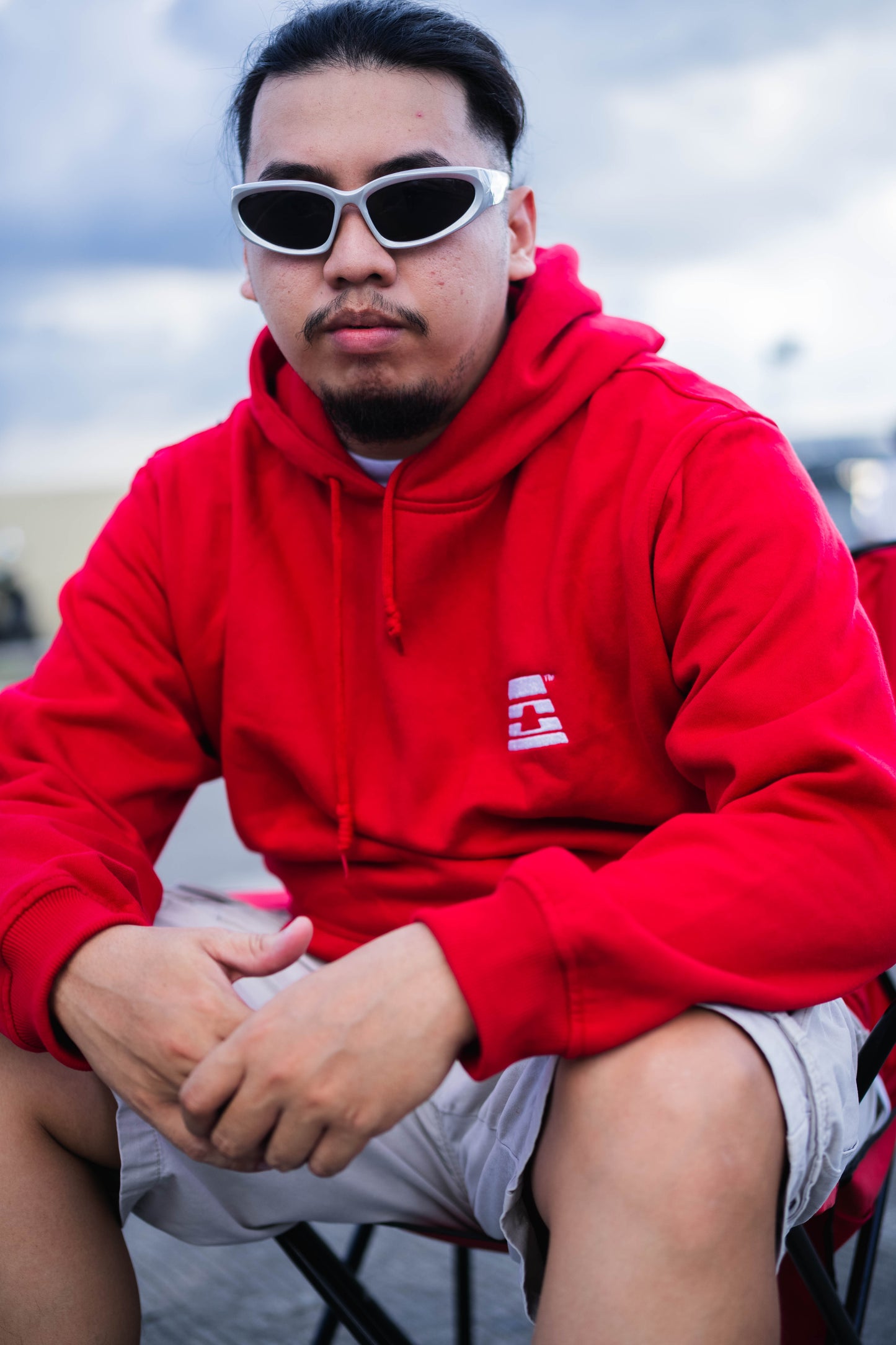 AGRSV ESSENTIAL LOGO PULLOVER HOODIE - EMBROIDERED