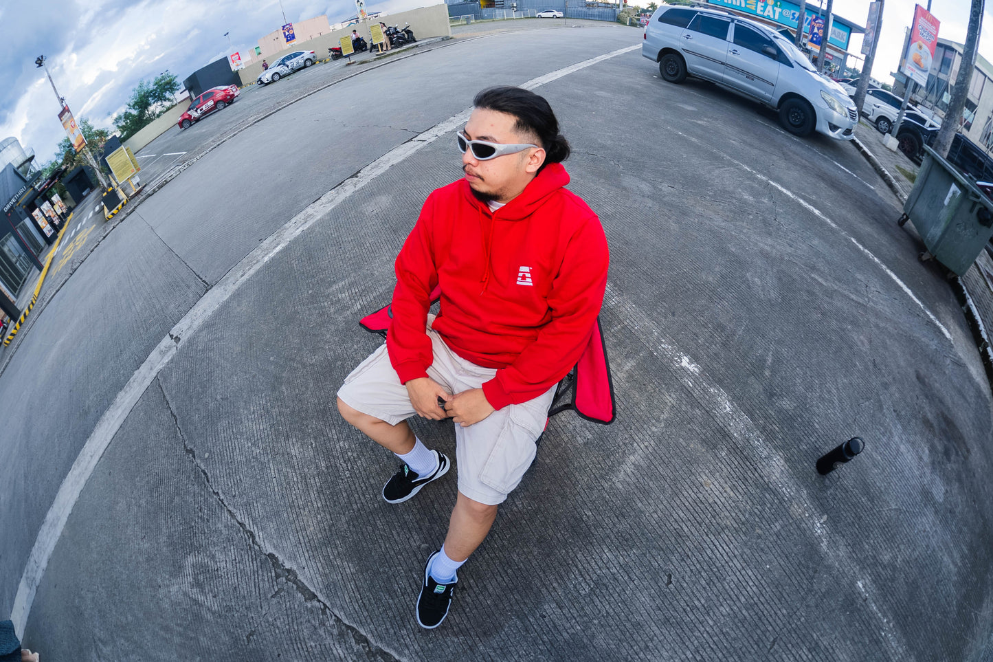 AGRSV ESSENTIAL LOGO PULLOVER HOODIE - EMBROIDERED