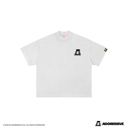 AGRSV EMBROIDERY LOGO TEE - OVERSIZED