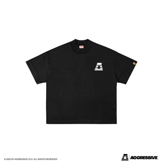 AGRSV EMBROIDERY LOGO TEE - OVERSIZED