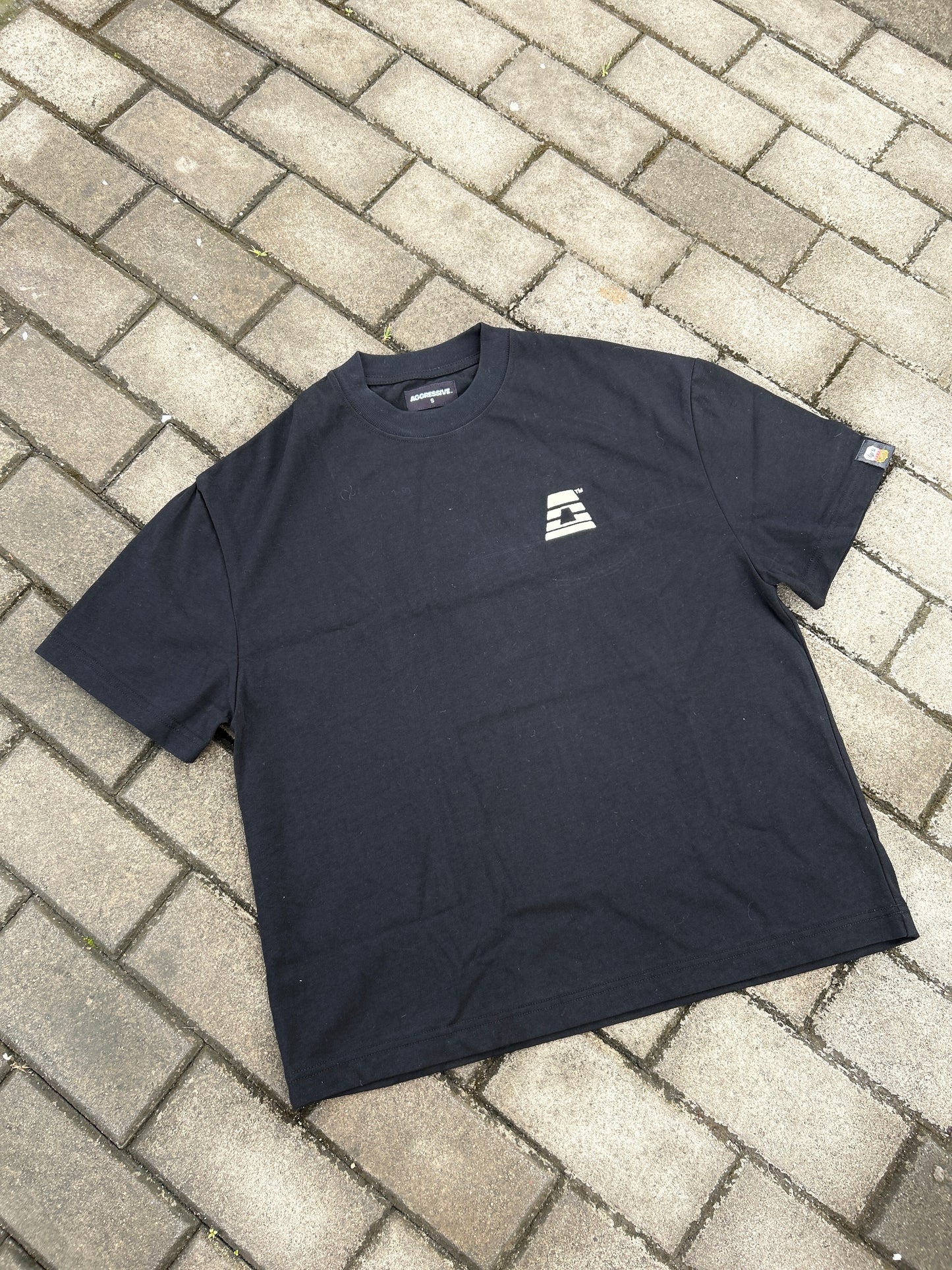 AGRSV EMBROIDERY LOGO TEE - OVERSIZED