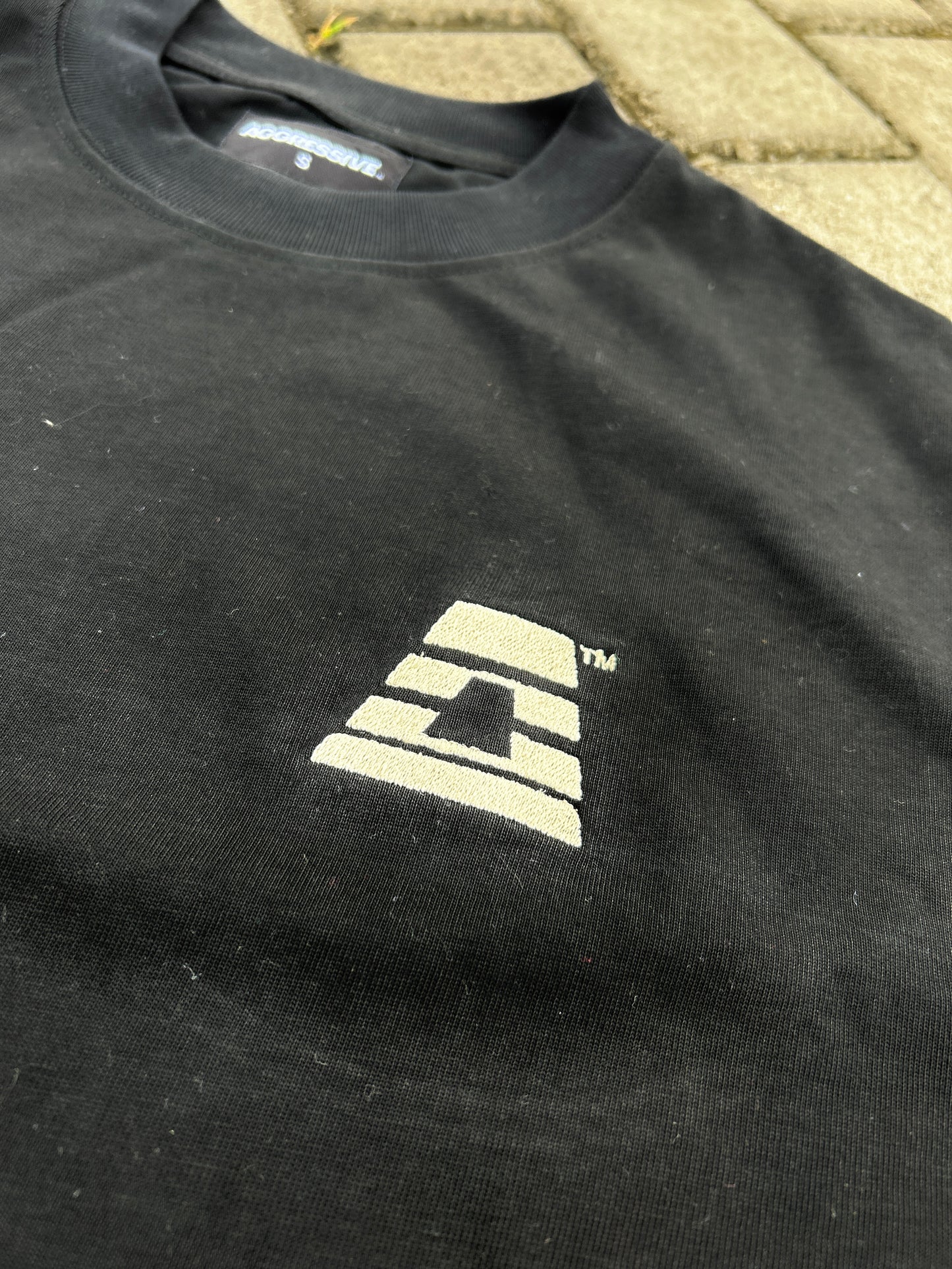 AGRSV EMBROIDERY LOGO TEE - OVERSIZED