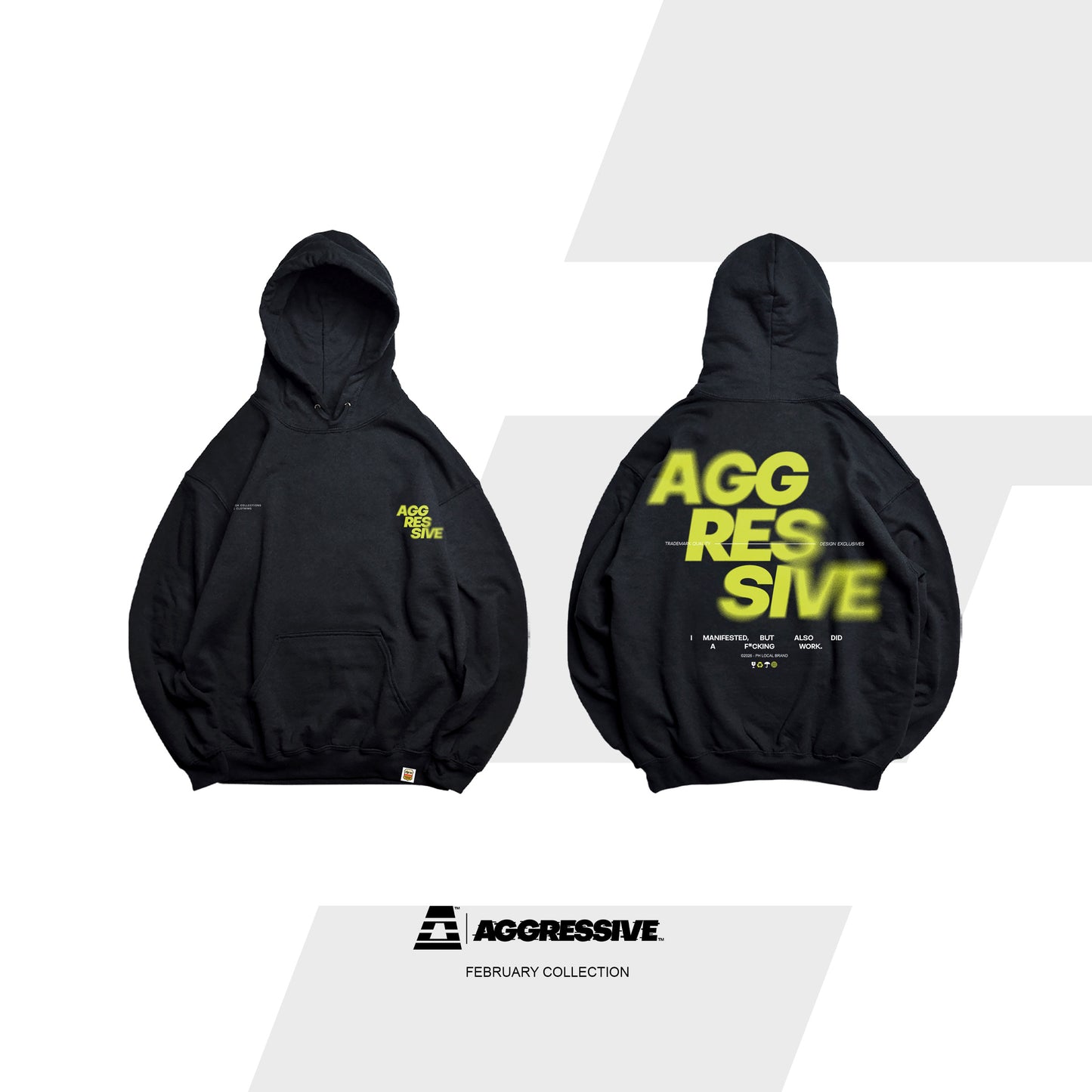 1ST WAVE  - PULL OVER HOODIE